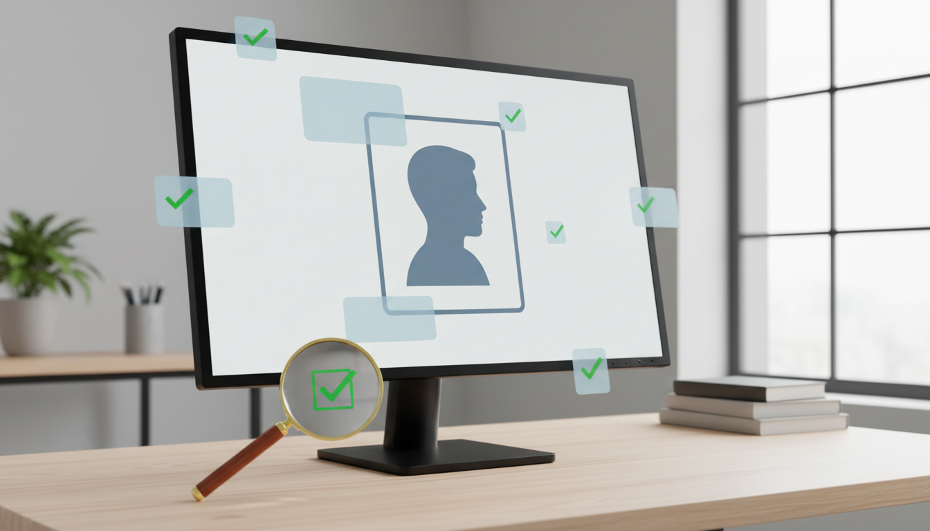 Vérifier l’identité et la qualité des photos